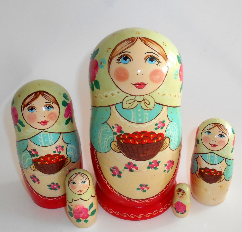 authentic russian nesting dolls