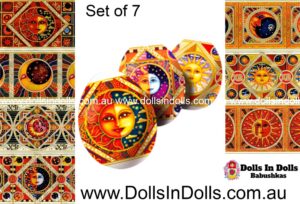 7 set Suns of easter , Easter Egg Shrinking Wraps