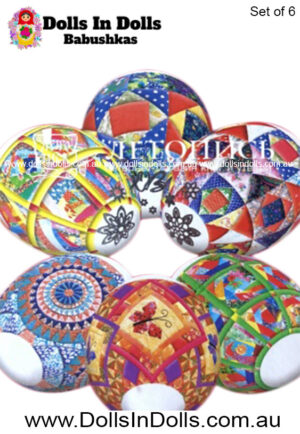 6 set  Pieces of cloth Easter Egg Shrinking Wraps