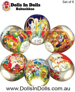 6 set  Traditional Tales  Easter Egg Shrinking Wraps