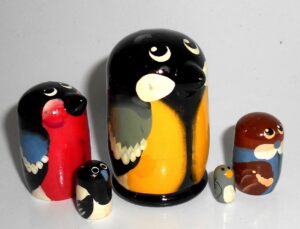 MINI Penguin yellow tummy mini 5-set TINY