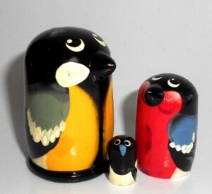MINI Penguin yellow tummy mini 5-set TINY
