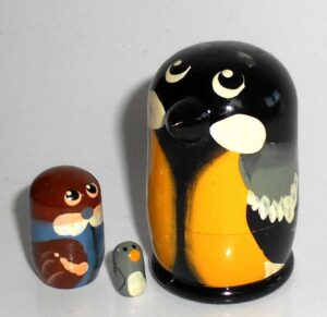 MINI Penguin yellow tummy mini 5-set TINY