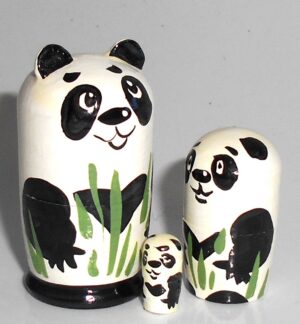 MINI Panda with bamboo mini 5-set TINY