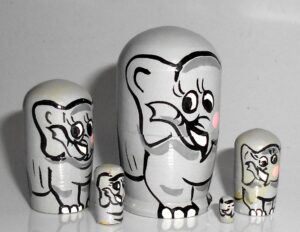 MINI Funny elephant mini 5-set TINY