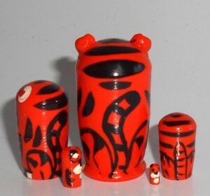 MINI Funny tiger mini 5-set TINY