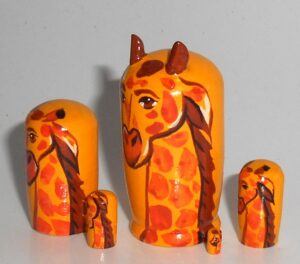 MINI Funny giraffe mini 5-set TINY