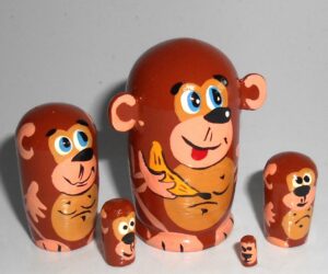 MINI Funny Monkey mini 5-set TINY