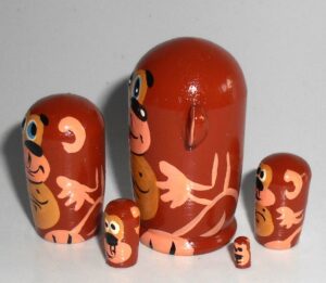 MINI Funny Monkey mini 5-set TINY