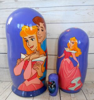 Sleeping Beauty nesting Doll Babooshki s