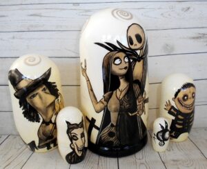 Nightmare before Christmas nesting Doll Babooshki s