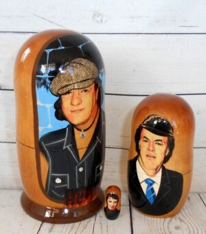 ACDC small nesting Doll Babooshki s