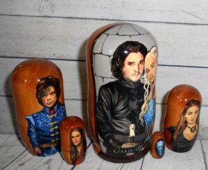 Game of Thrones II small nesting Doll Babooshki s