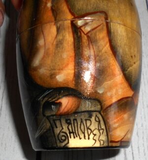 Our Lady of Vladimir 5-set nesting Doll Babooshki s