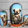 Koala small nesting Doll Babooshki s