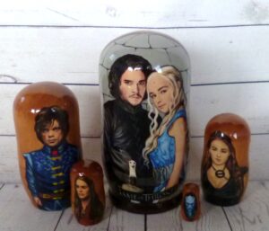 Game of Thrones II small nesting Doll Babooshki s