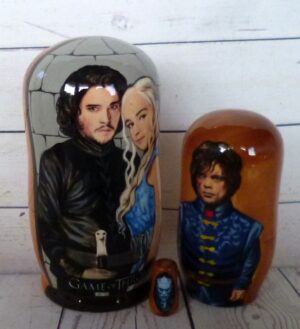 Game of Thrones II small nesting Doll Babooshki s