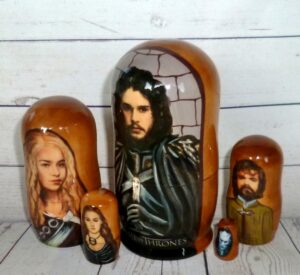 Game of Thrones III small nesting Doll Babooshki s