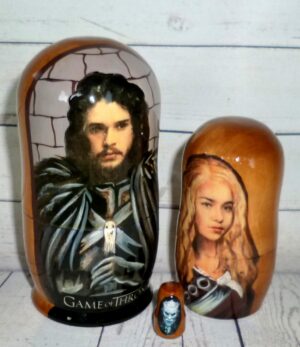 Game of Thrones III small nesting Doll Babooshki s