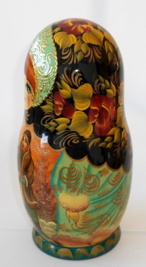 Date by the Well Large korobnick nesting Doll Babooshki s