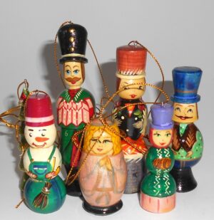 Father Frost Fairy Tale Large korobnick nesting Doll Babooshki s