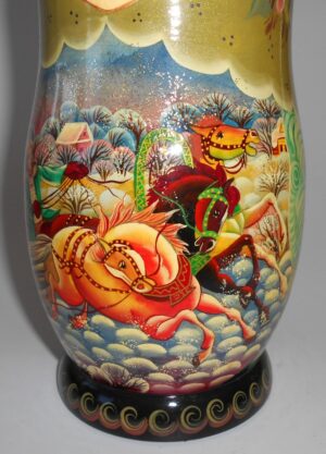 Troyka Large korobnick nesting Doll Babooshki s