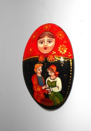 Hairclip “Village date” Babooshki s