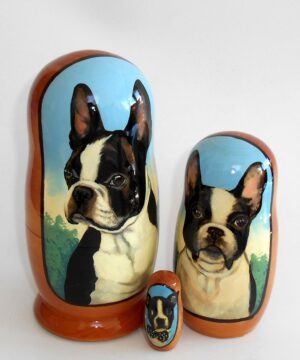 French bulldog nesting Doll Babooshki s