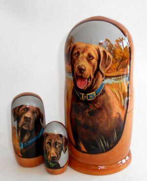 Pointer doggy nesting Doll Babooshki s