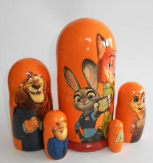 Zootopia nesting Doll Babooshki s