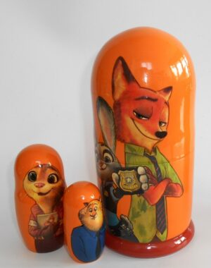Zootopia nesting Doll Babooshki s