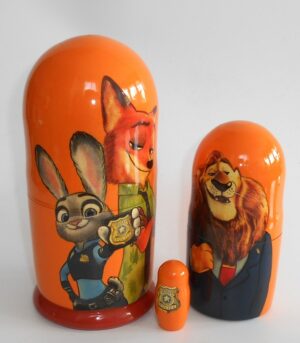 Zootopia nesting Doll Babooshki s