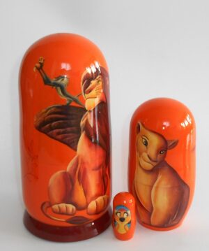 Lion King nesting Doll Babooshki s