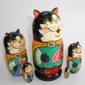 Puss in Boots nesting Doll Babooshki s