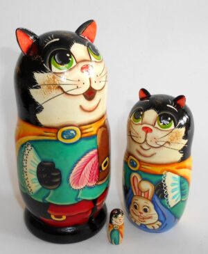 Puss in Boots nesting Doll Babooshki s