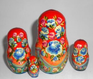 Summer village life 7-set nesting Doll Babooshki s