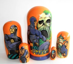 The Phantom II Babushka Matryoshka nesting Doll  Babooshki Babushkas
