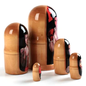 Muhammad Ali nesting Doll Babooshki s