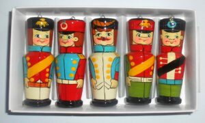 Christmas décor Napoleon's French Army (1812) 5-set BOX SET