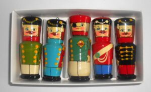Christmas décor Kutusov's Russian Army (1812) 5-set BOX SET