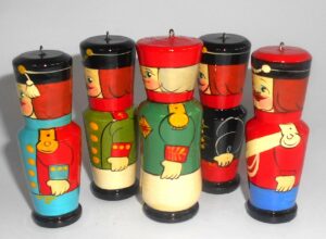 Christmas décor Kutusov’s Russian Army (1812) 5-set BOX SET - 2