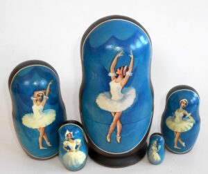 Classical Ballet II Babushka Matryoshka nesting Doll Babooshki Babushkas