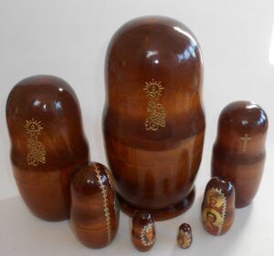 Our Lady 7-set nesting Doll Babooshki s