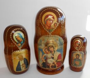 Our Lady 7-set nesting Doll Babooshki s