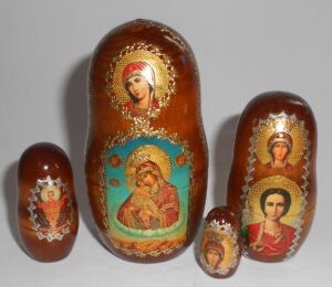 Our Lady 7-set nesting Doll Babooshki s