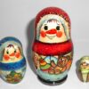 Snowmen 3-set nesting Doll Babooshki s