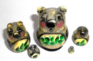 Funny Koala mini nesting Doll Babooshki s