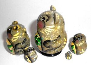 Funny Koala mini nesting Doll Babooshki s