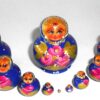 MINI in blue II 10-set TINY nesting Doll Babooshki s