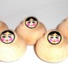 DIY set of 7  singles babushkas raw plain unpainted Unfinished Montessori blank